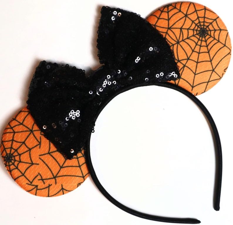Mickey & Minnie Halloween Web Ears