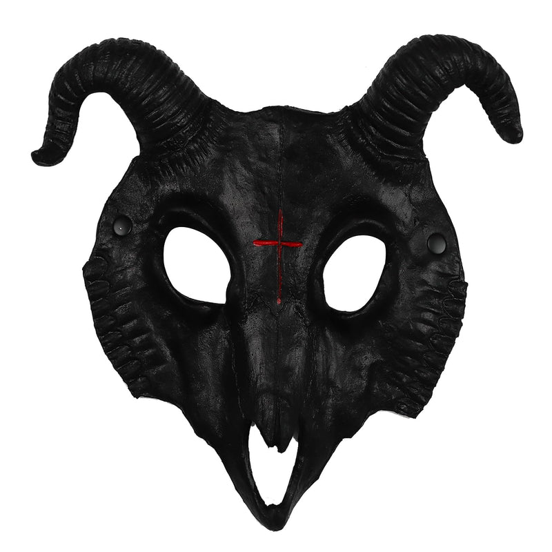 Joukavor Goat Skull Mask Scary Halloween