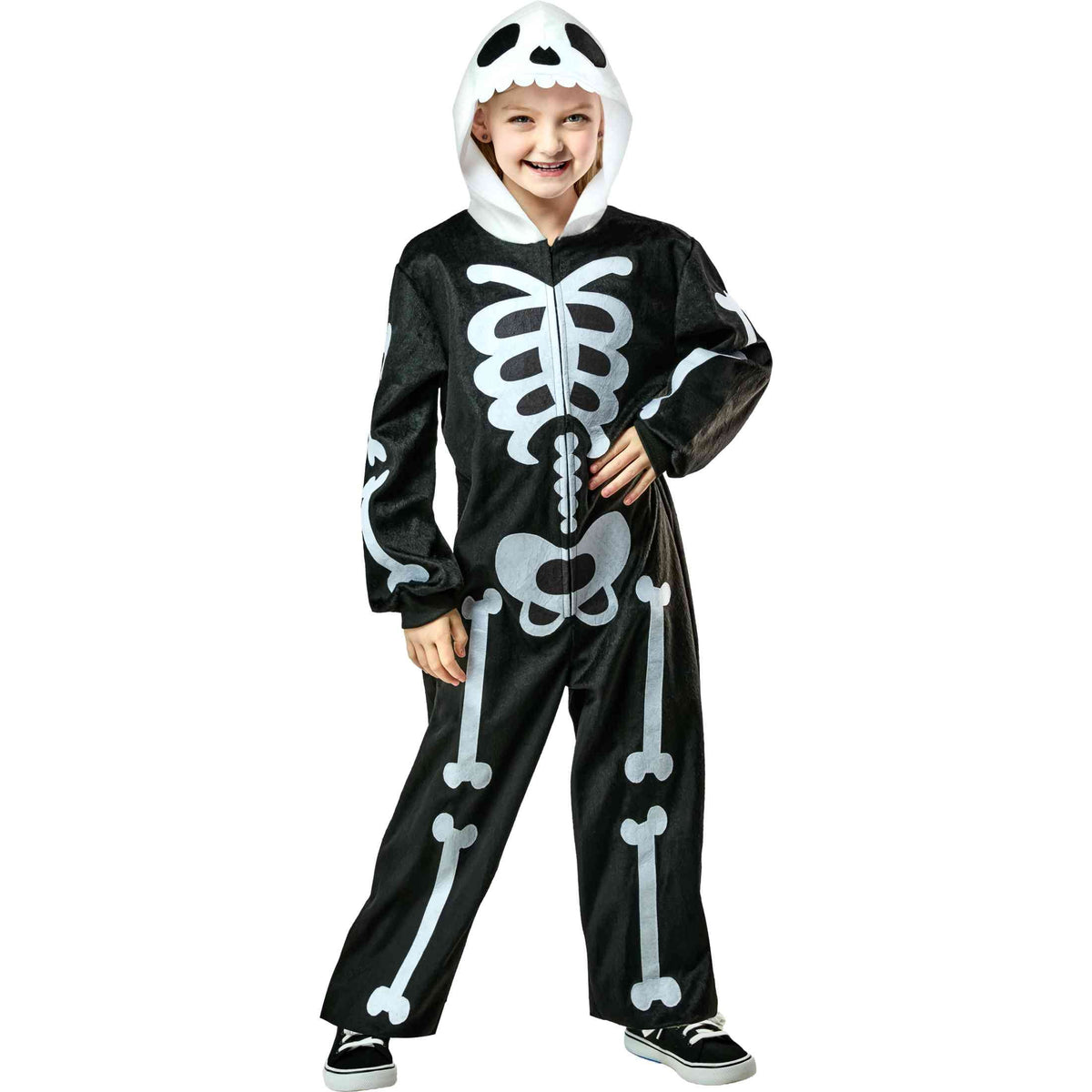 Skeleton Jumpsuit Halloween Costume — Way to Celebrate