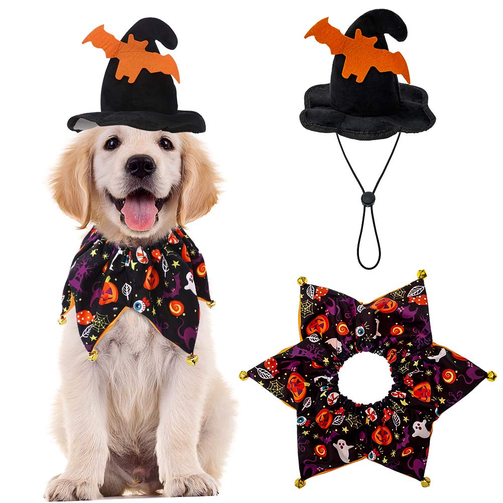 Pet Wizard Costume Set – Black