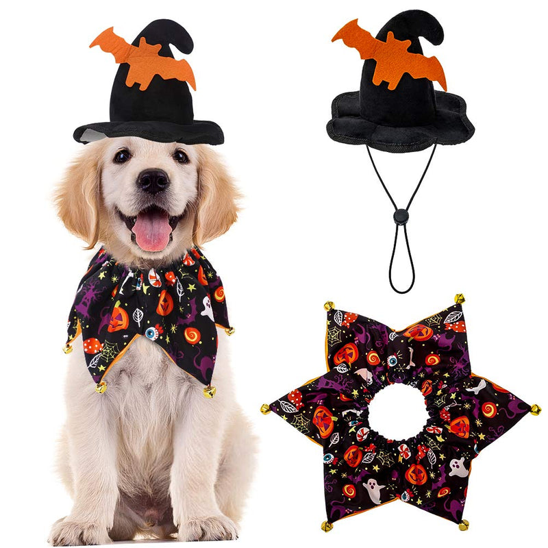 Pet Wizard Costume Set – Black
