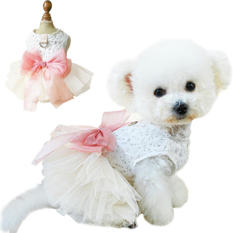 White Dog Wedding Dress – Large