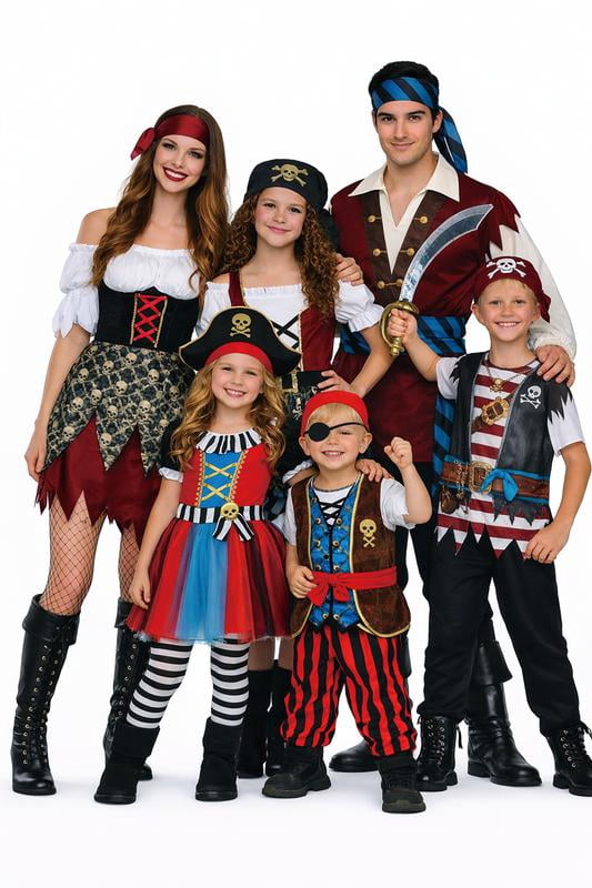 Girls’ Pirate Cutie Costume – M (7/8)