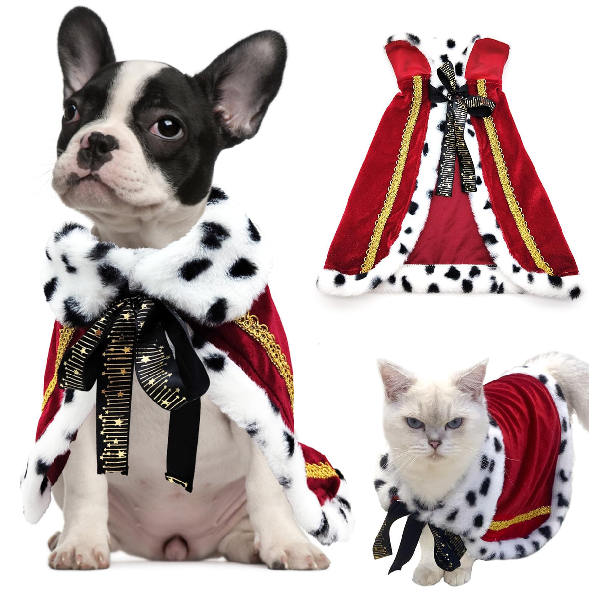 Royal Pet Cape – Crimson, Small
