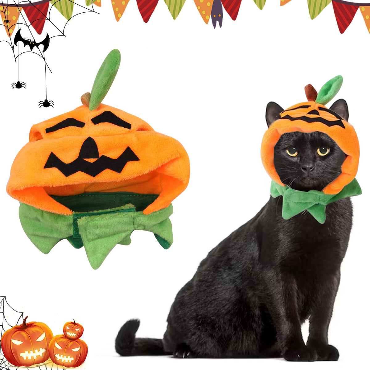 Pet Pumpkin Hat